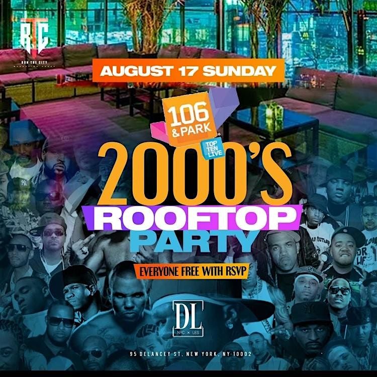 2000's Throwback Rooftop Day Party  @ The DL