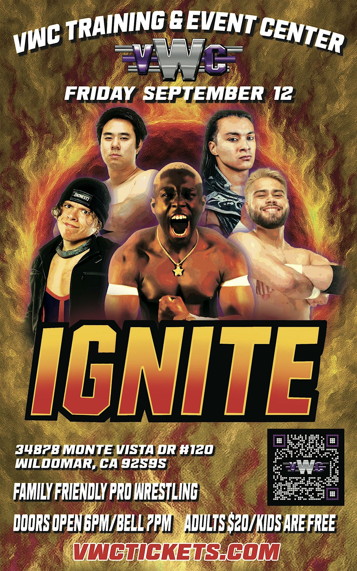 VWC Ignite Pro Wrestling Sep 12