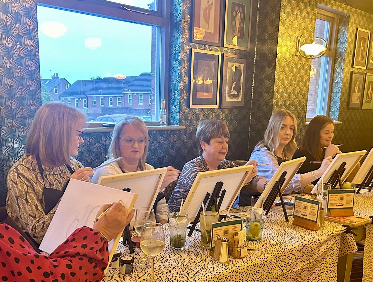 Cocktails on Canvas : The Christmas One | Sip and Paint | Sutton Coldfield