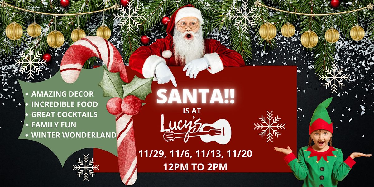 Santa Comes to Lucy's!