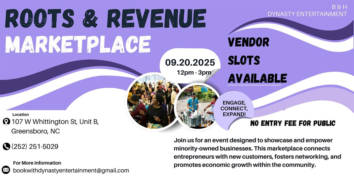Roots & Revenue Marketplace