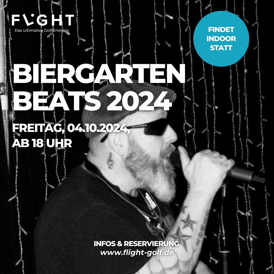 Biergarten Beats 2024 (Indoor-Termin)