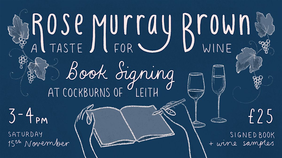 Rose Murray Brown Book Signing