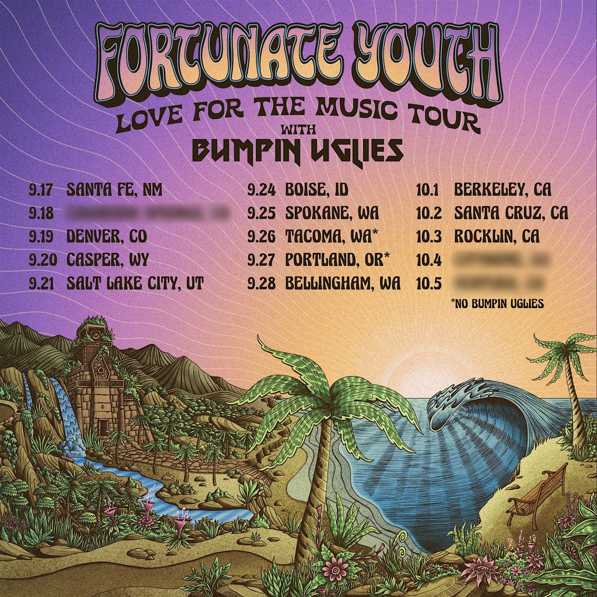 LOVE FOR THE MUSIC TOUR VIP EXPERIENCE - Portland, OR