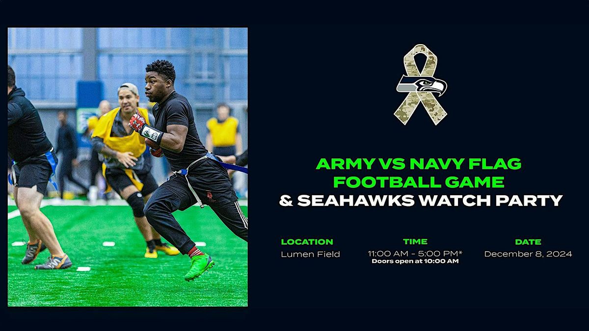 2024 Army vs. Navy Flag Football Game & Watch Party