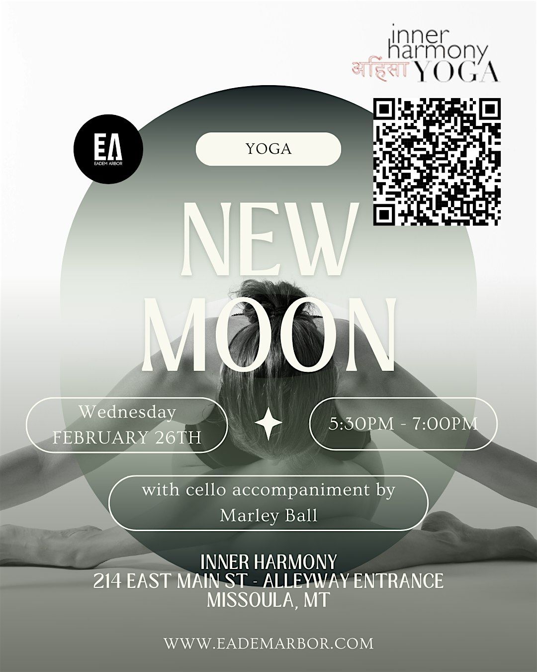 NEW MOON YOGA W\/ CELLO ACCOMPANIMENT