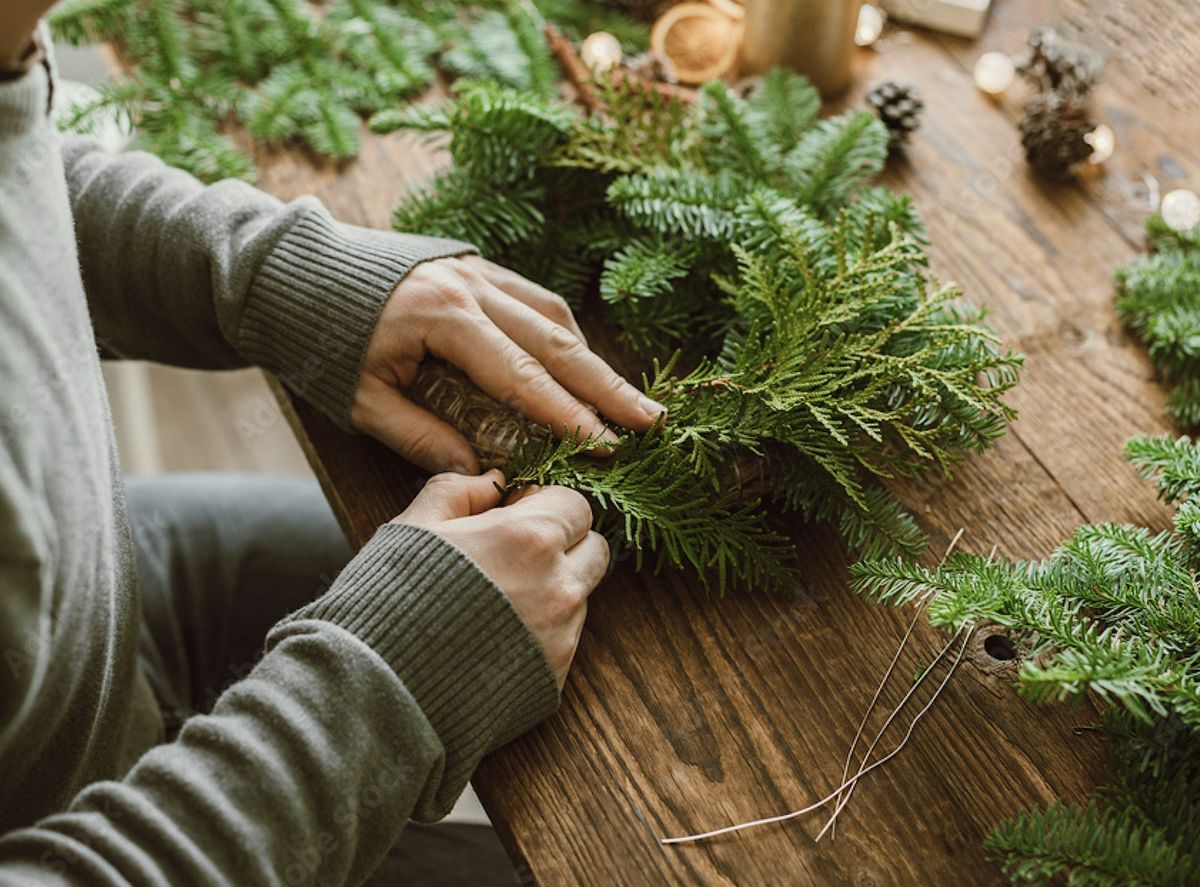 Christmas Festive Wreath Masterclass