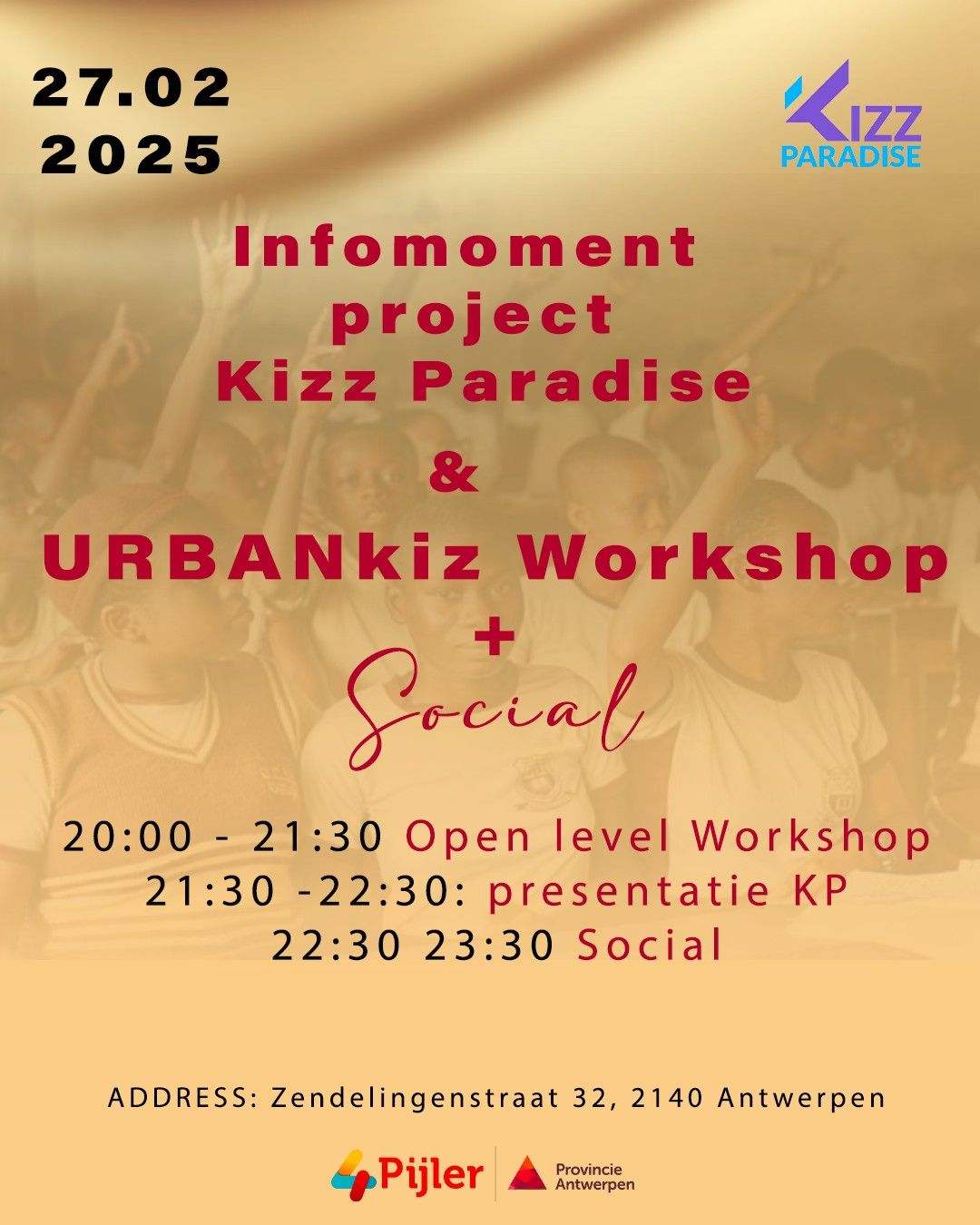 URBANKIZ WORKSHOP & Infomoment Kizz Paradise + Social