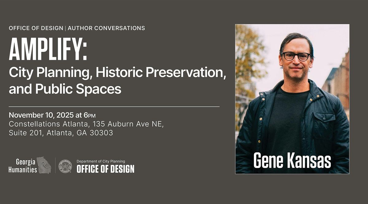 Amplify: Author Talk with Gene Kansas