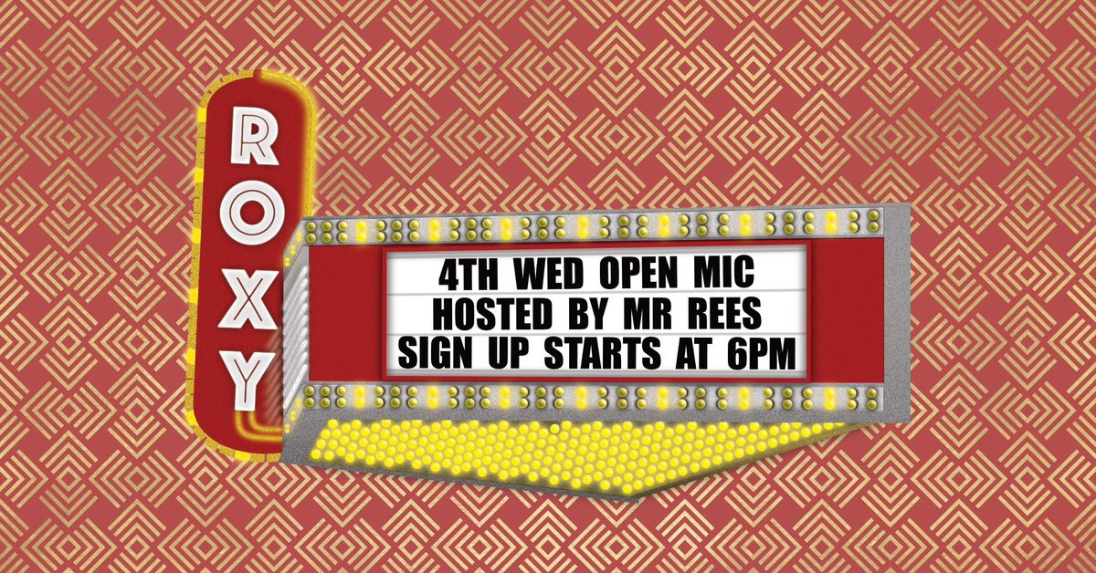 Open Mic Night at ROXY Lockport!