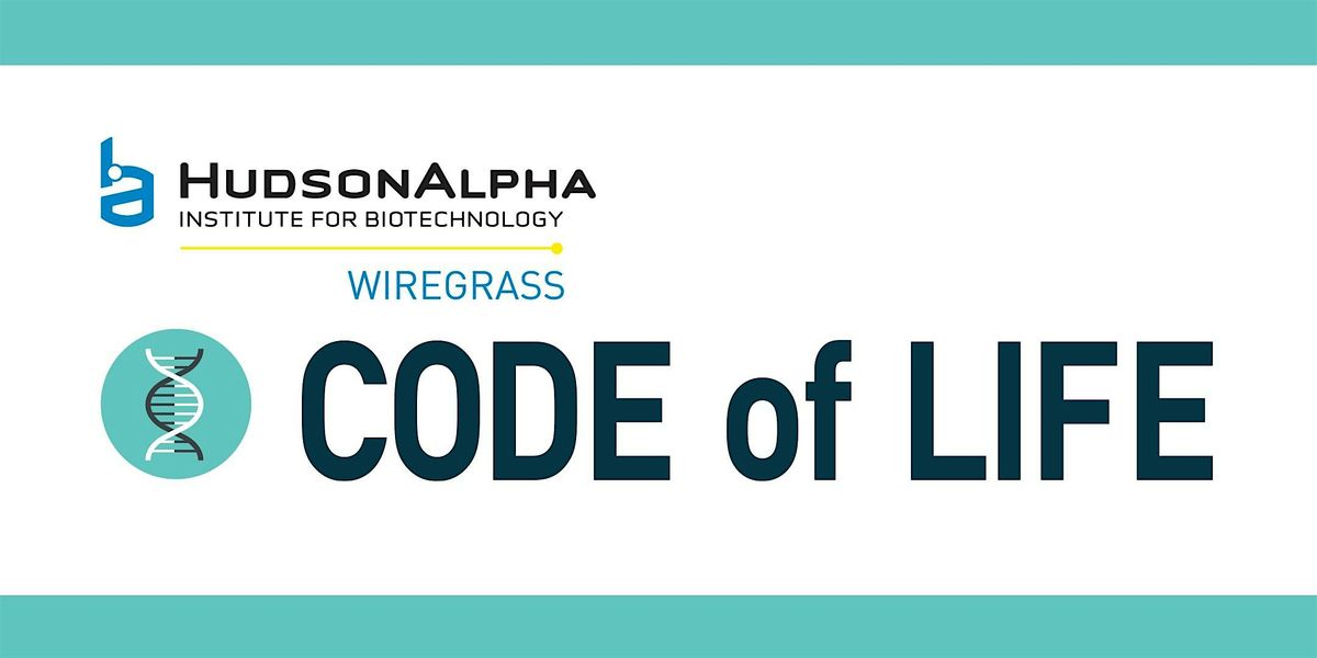 HA Wiregrass Code of Life Middle School Camp - July 7-11, 2025 (AM)