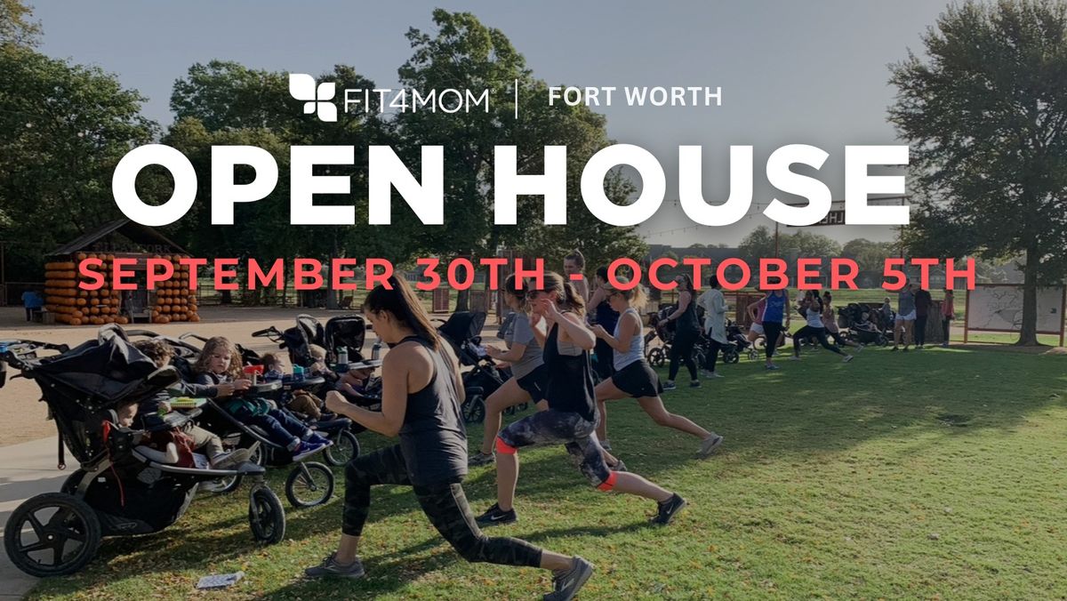 Open House with FIT4MOM Fort Worth