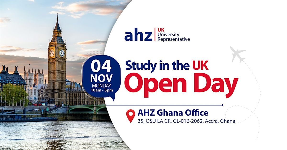 Study In The UK Open Day - AHZ Ghana