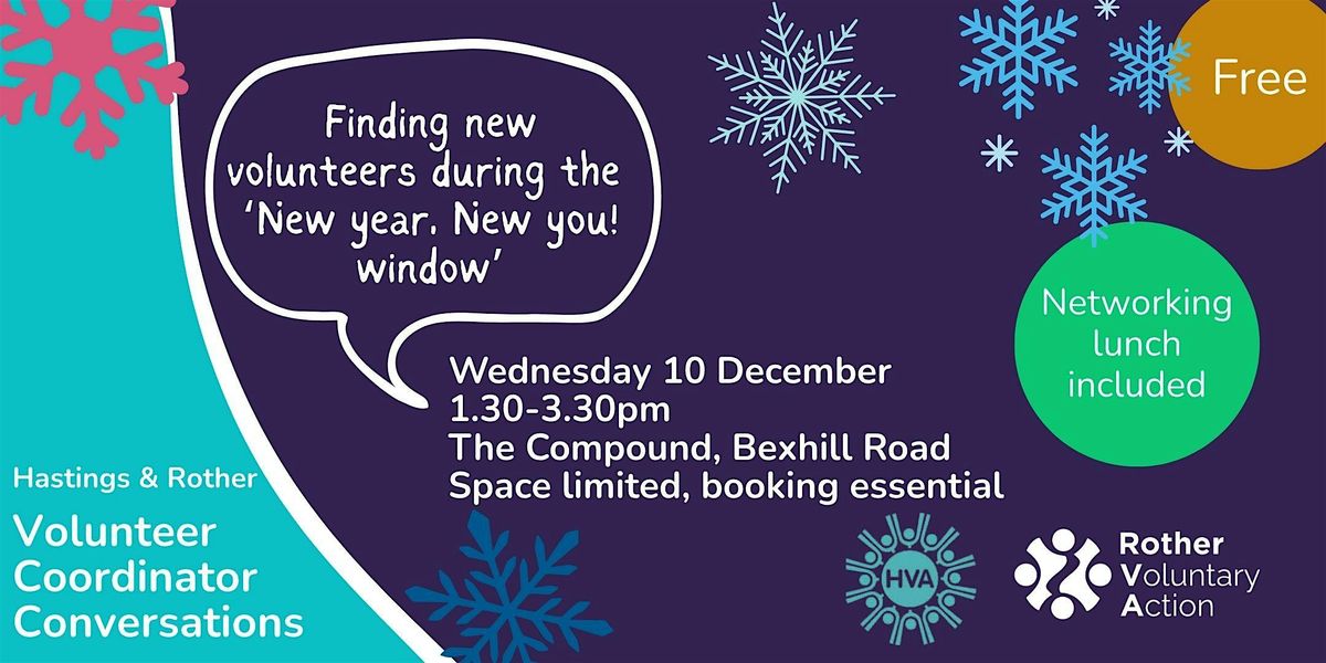Hastings and Rother Christmas  Volunteer Coordinators' Conversations
