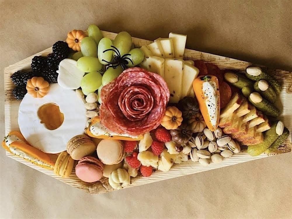 Spooky Charcuterie with Mommy Salami