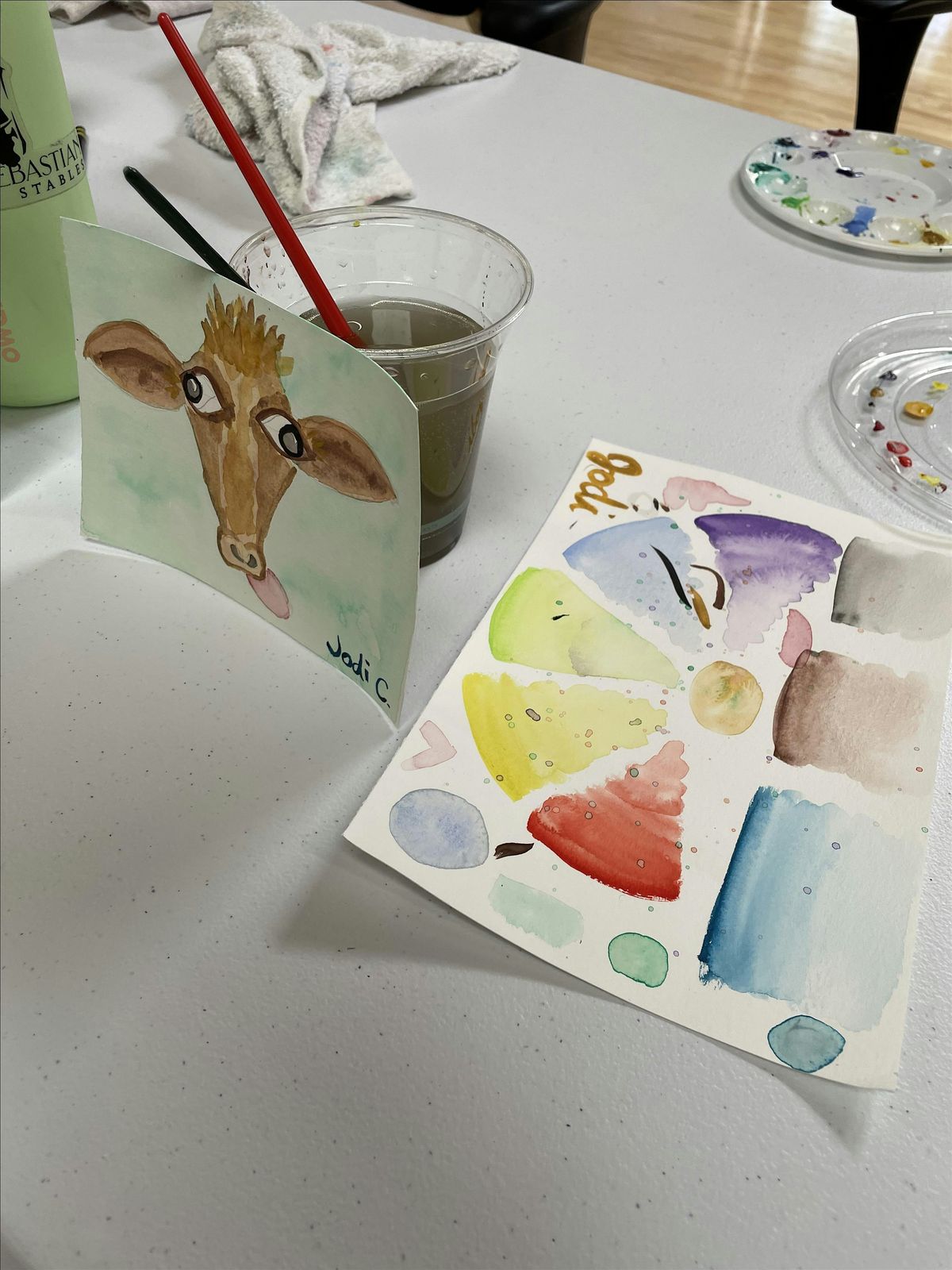 Witchy Watercolor @ PDX Sliders on Williams