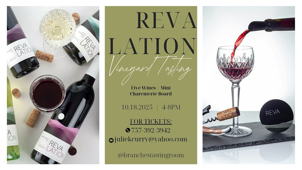 Revalation Vineyards tasting