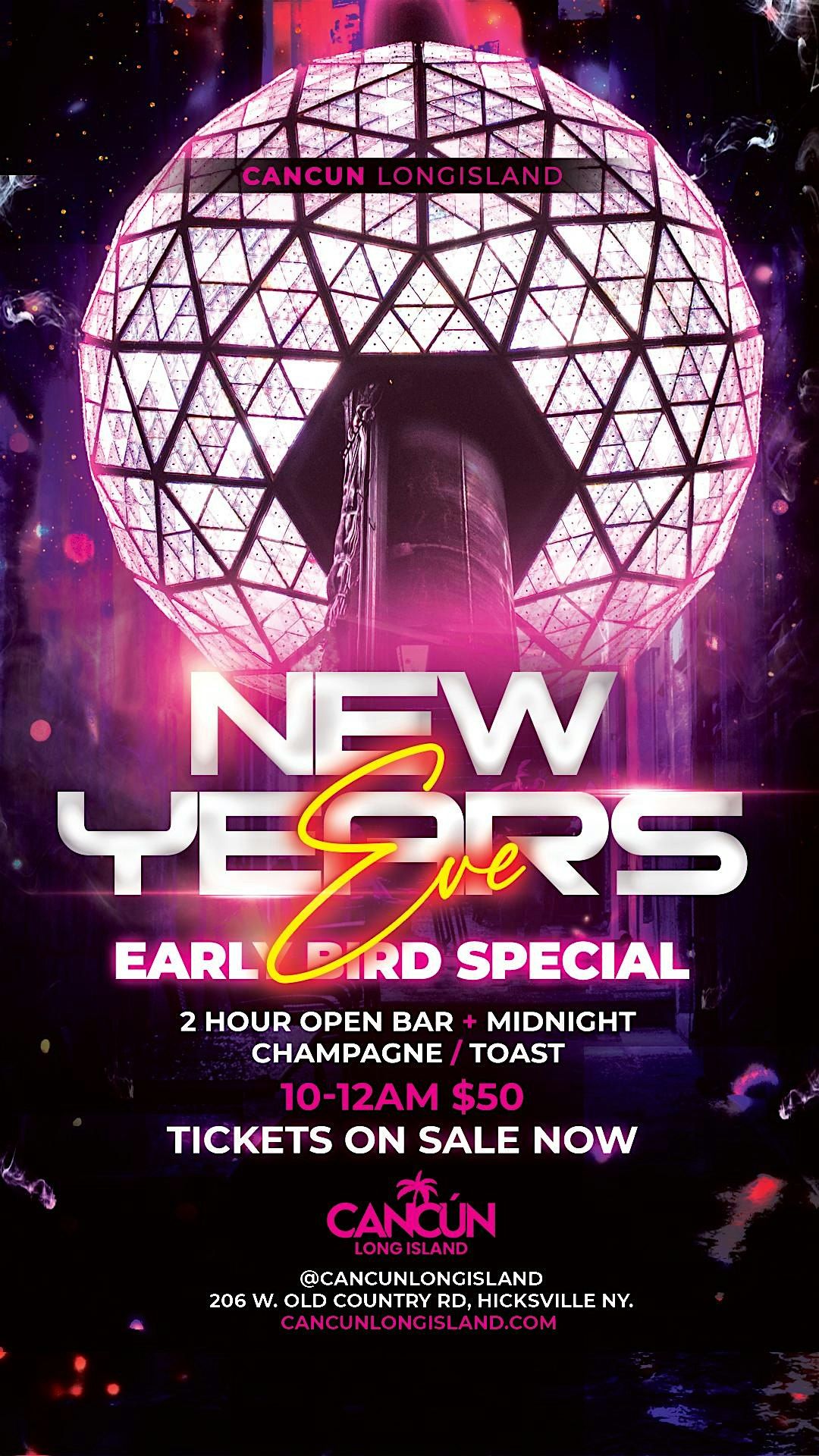 New Year\u2019s Eve @ Cancun Long Island