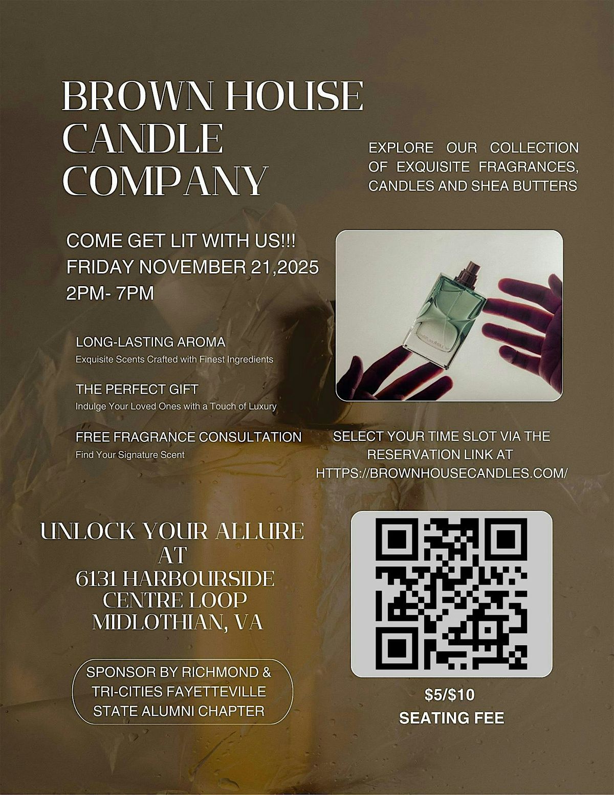 Come get lit with US!!! Brown House Candle Company