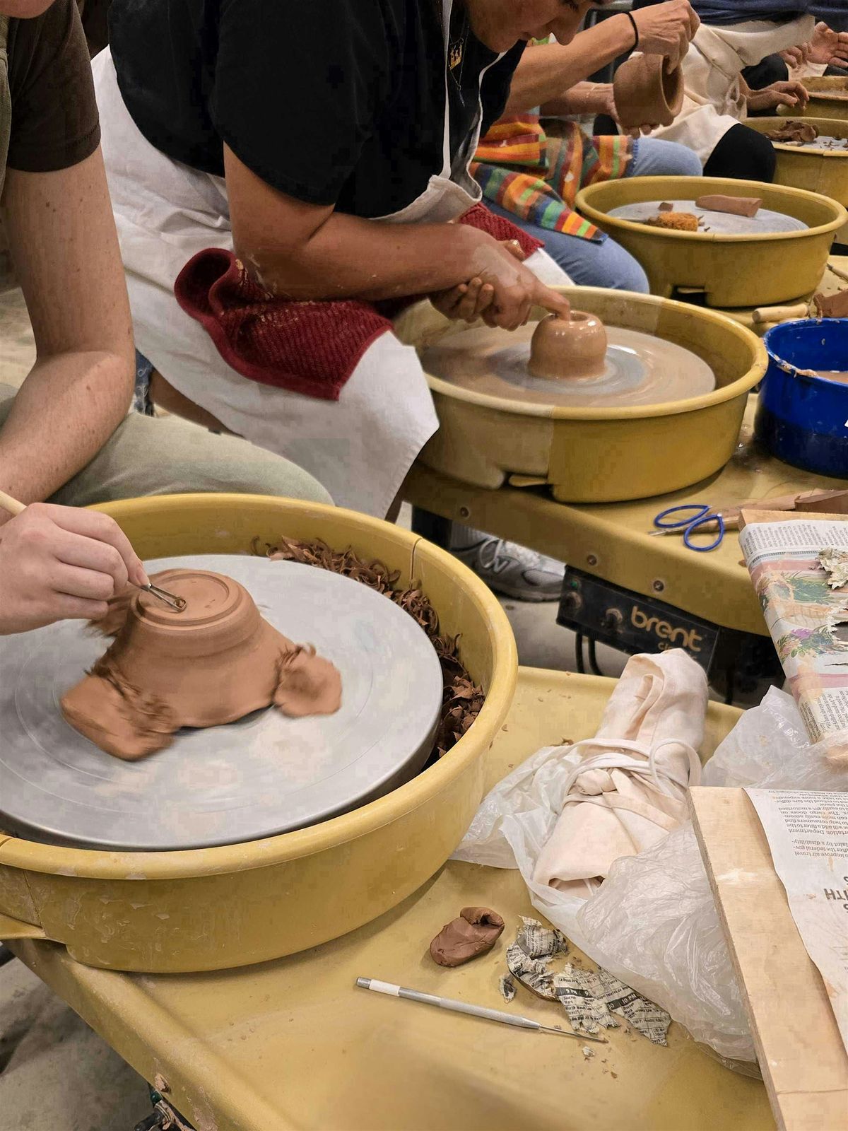 6-week Teens Wheel Throwing Classes