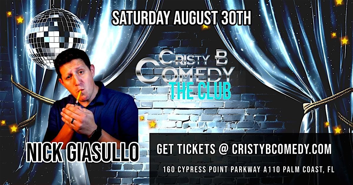 Friday night Comedy with NICK GIASULLO