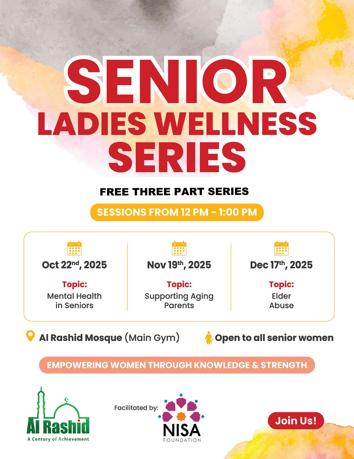Senior Ladies Wellness Series