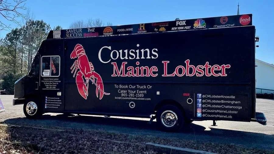 Dinner with Cousin's Maine Lobster Truck