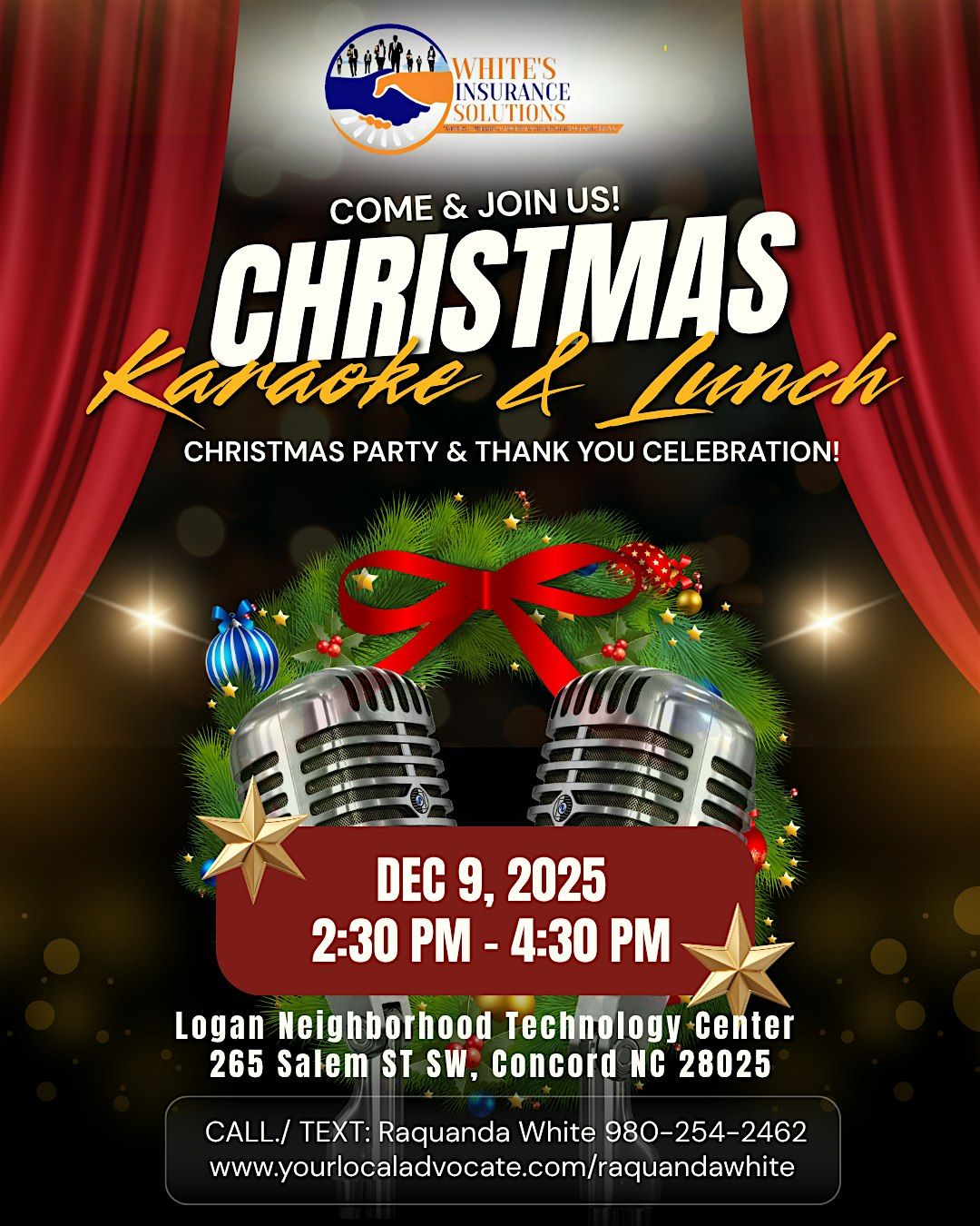 Christmas Karaoke & AEP Thank You Celebration