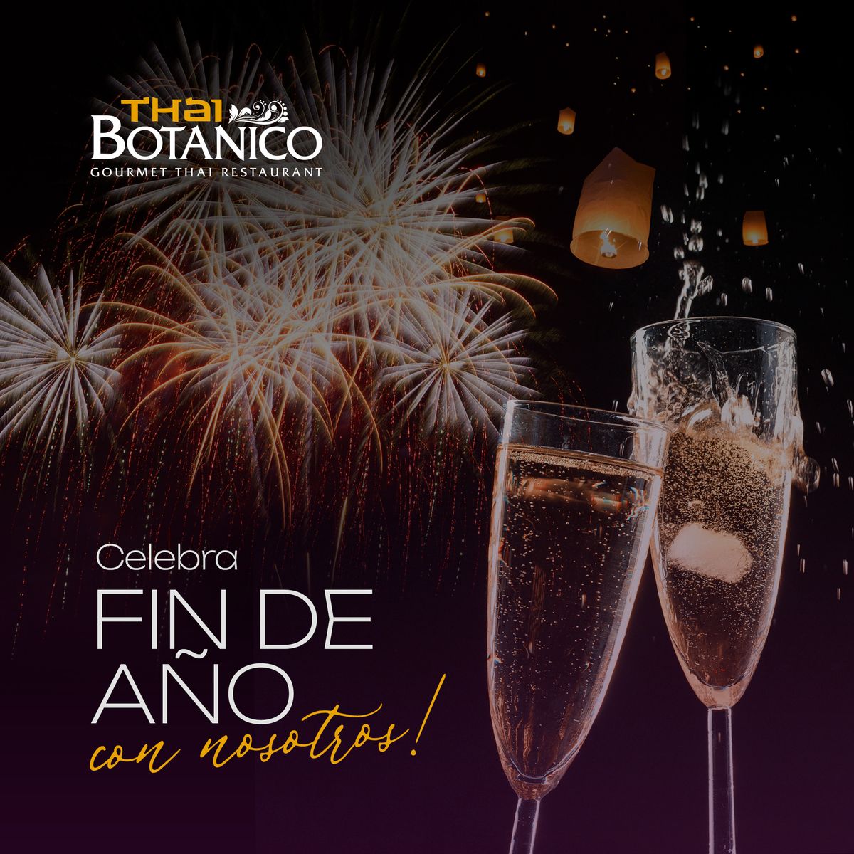 New Year's Eve Celebration at Thai Botanico