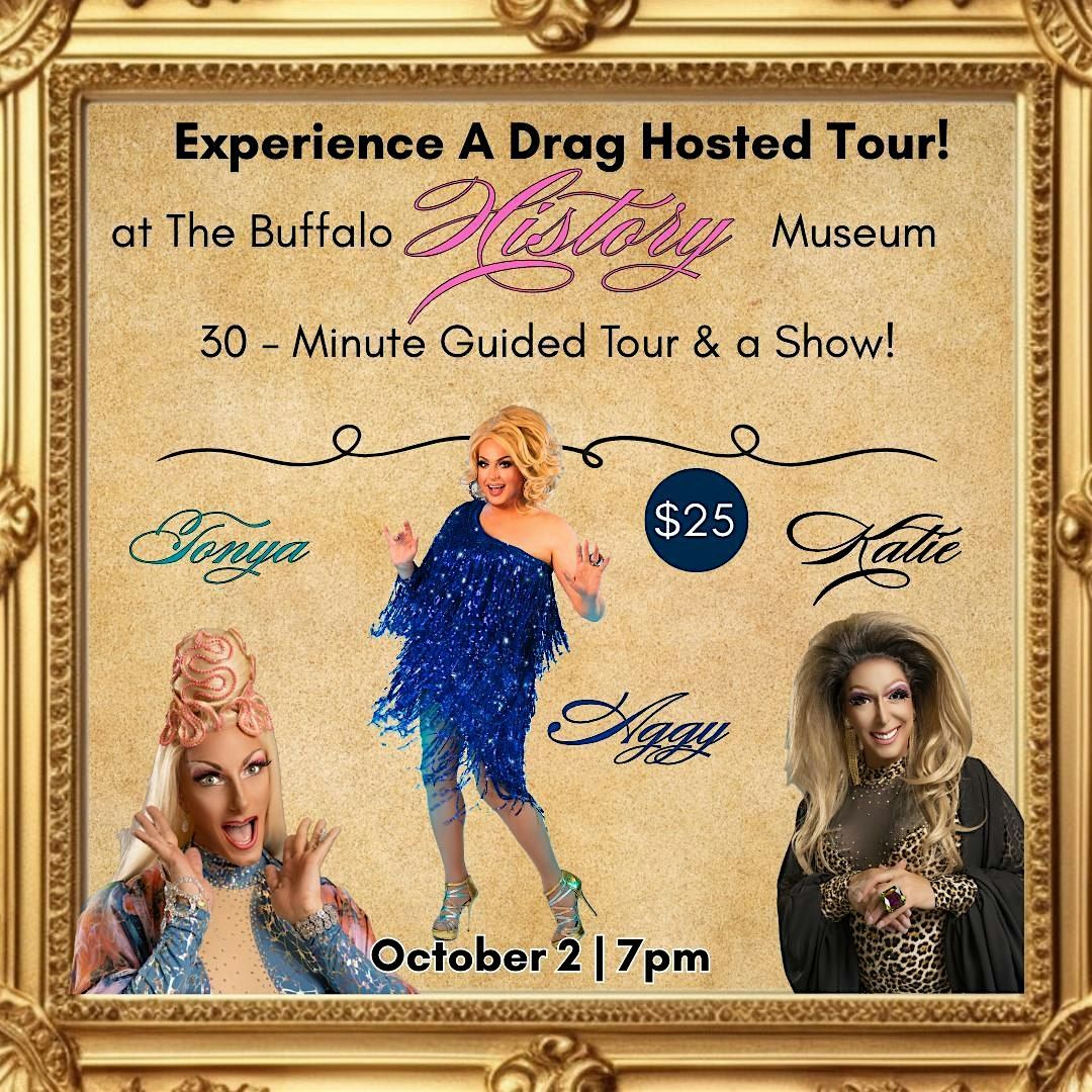 Drag Docent at The Buffalo History Museum