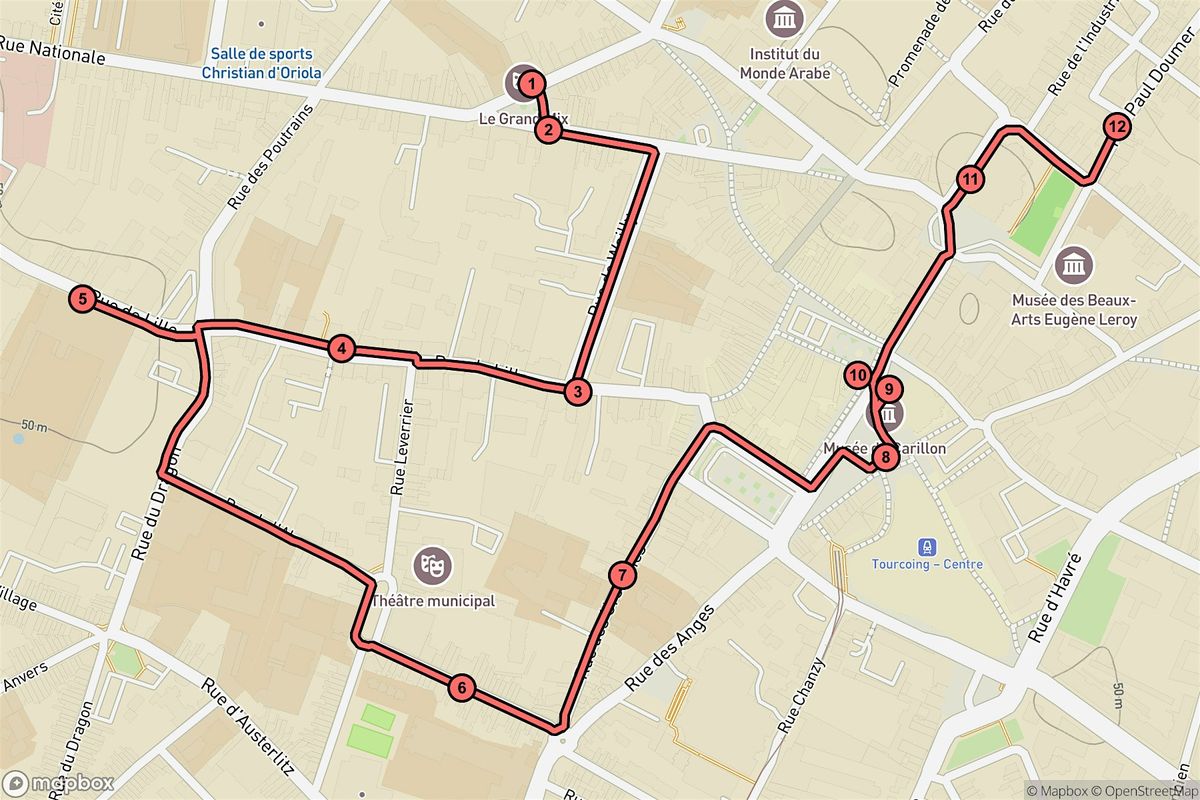 Tourcoing Audio Tour: Echoes of Art, Faith & Urban Legends