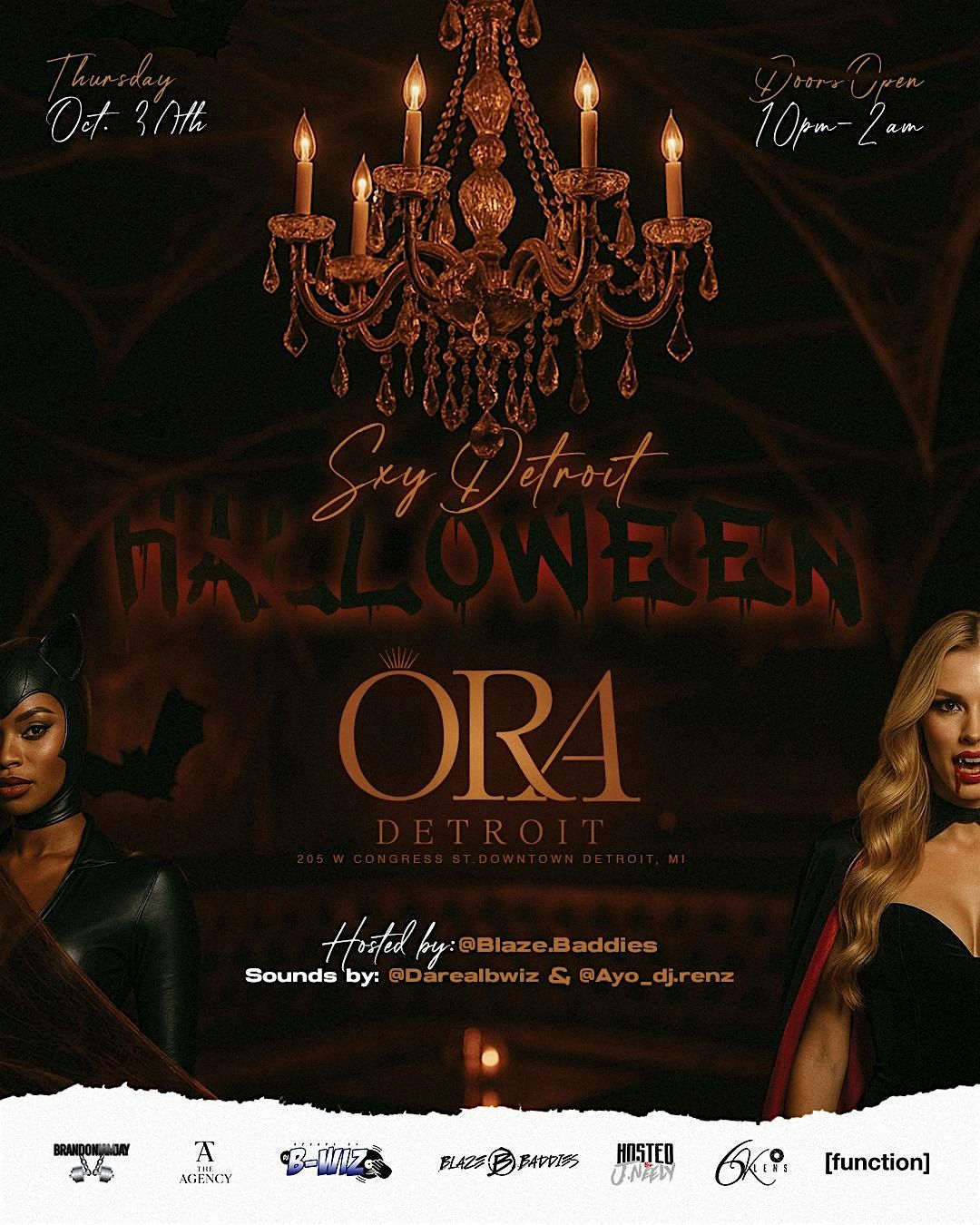 Sxy Detroit Halloween Party