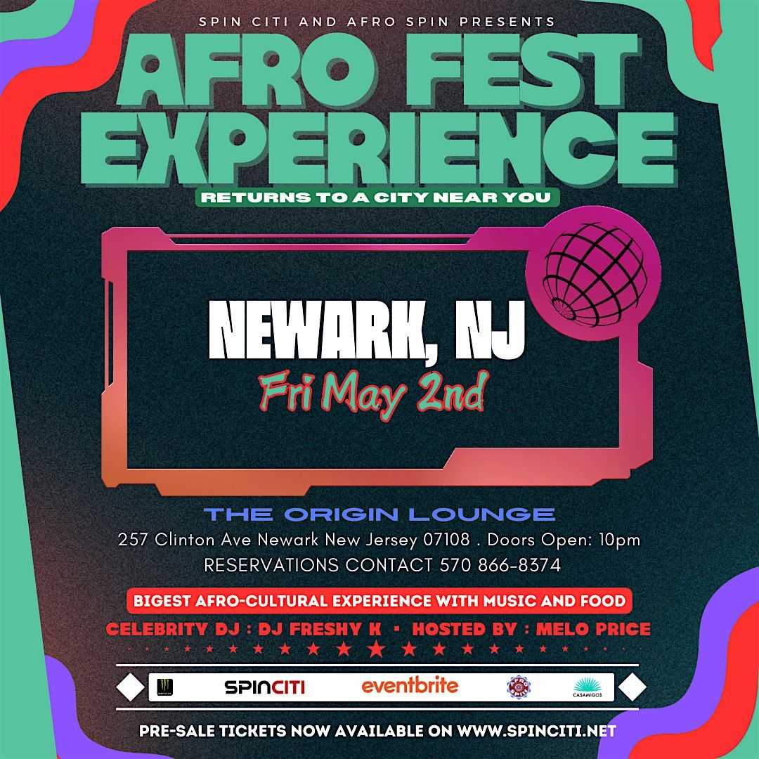 Afro Fest Experience 2025| NEWARK NJ