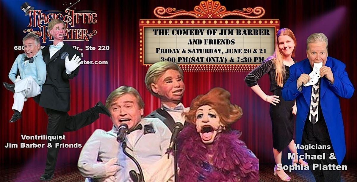 The Comedy of Jim Barber and Friends  as seen on the Late Show