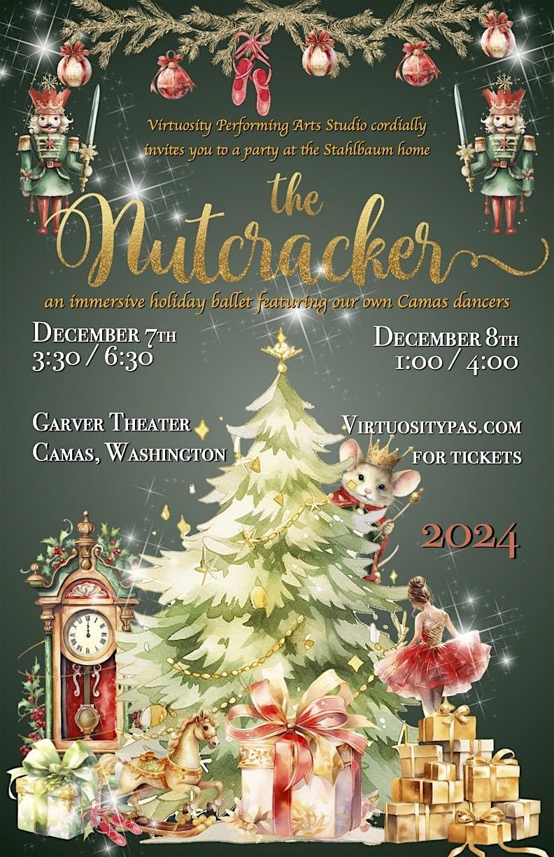 The NUTCRACKER: Sunday 1:00 pm