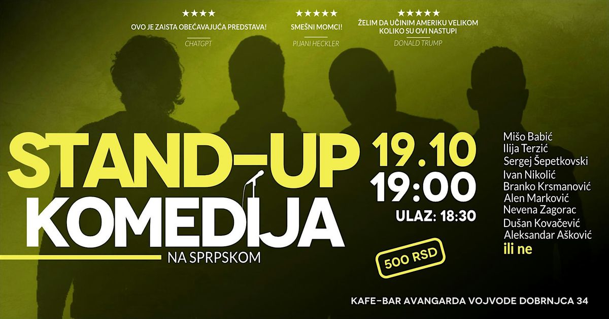 Stand-up komedija na srpskom