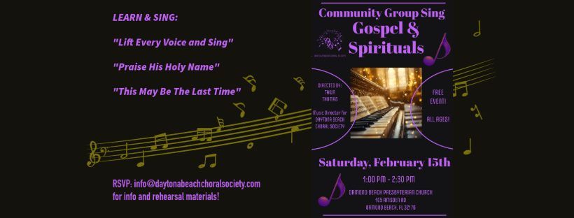 Gospel and Spirituals - Free Community Group Sing 