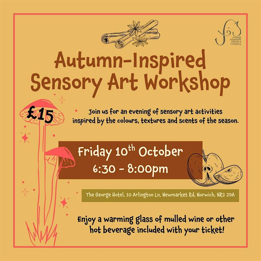 Autumn-Inspired Sensory Art Workshop