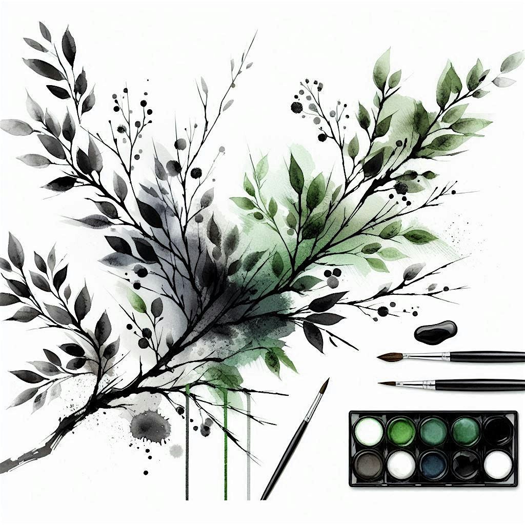 Workshop | Branching Out: Beginner Pen, Ink, and Watercolor Class