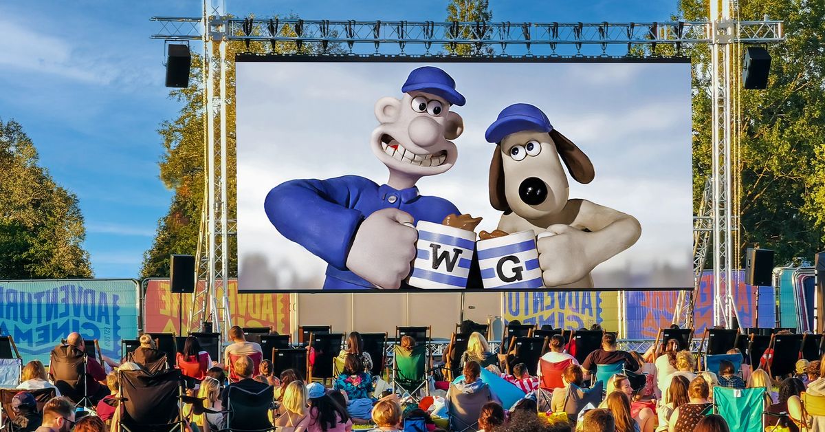 Wallace and Gromit Outdoor Cinema Spectacular in Bristol