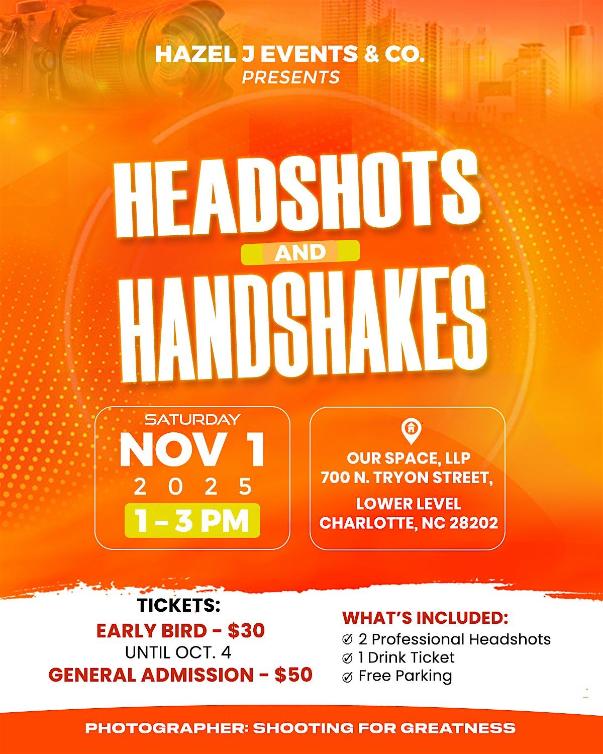 Headshots & Handshakes: A Professional Networking Experience