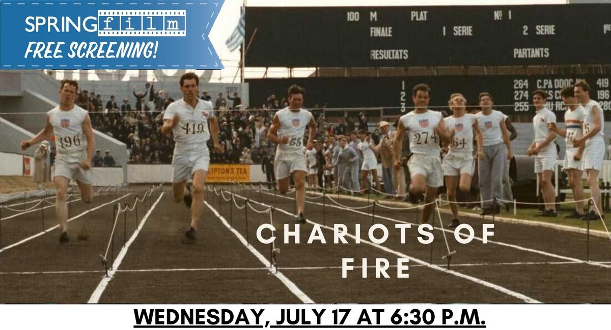 SpringFilm: Chariots of Fire