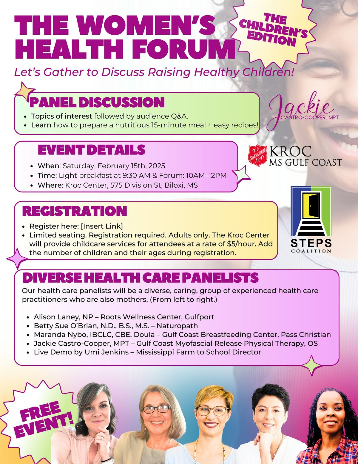 The Women\u2019s Health Forum: The Children\u2019s Edition