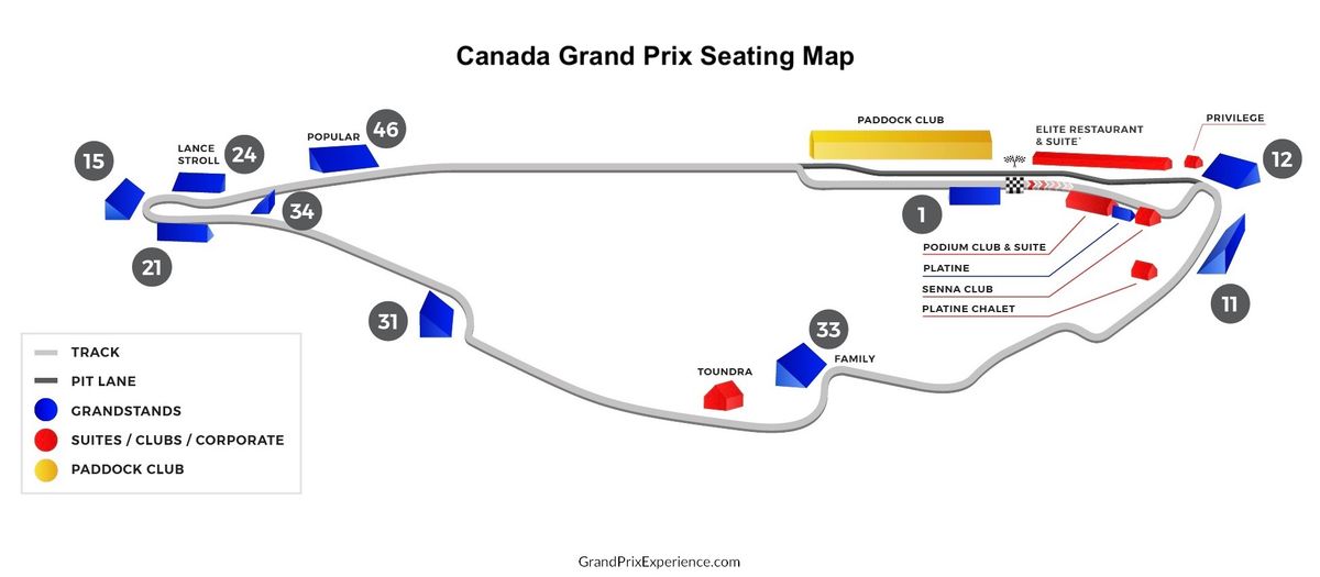 Formula 1 Canadian Grand Prix 2025 - Friday Tickets