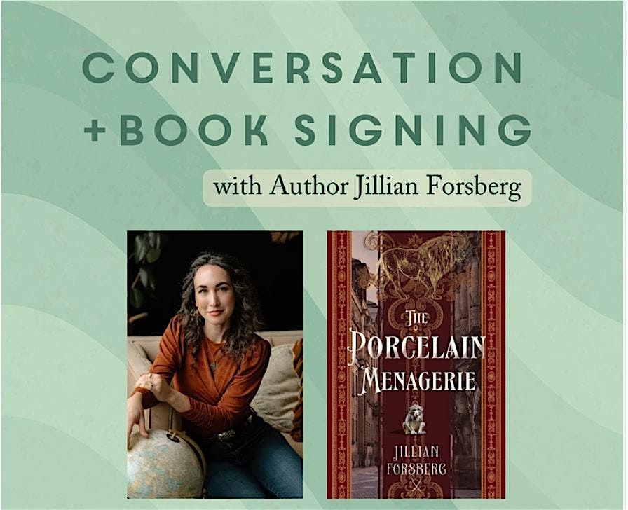 Conversation + Book Signing with Author Jillian Forsberg