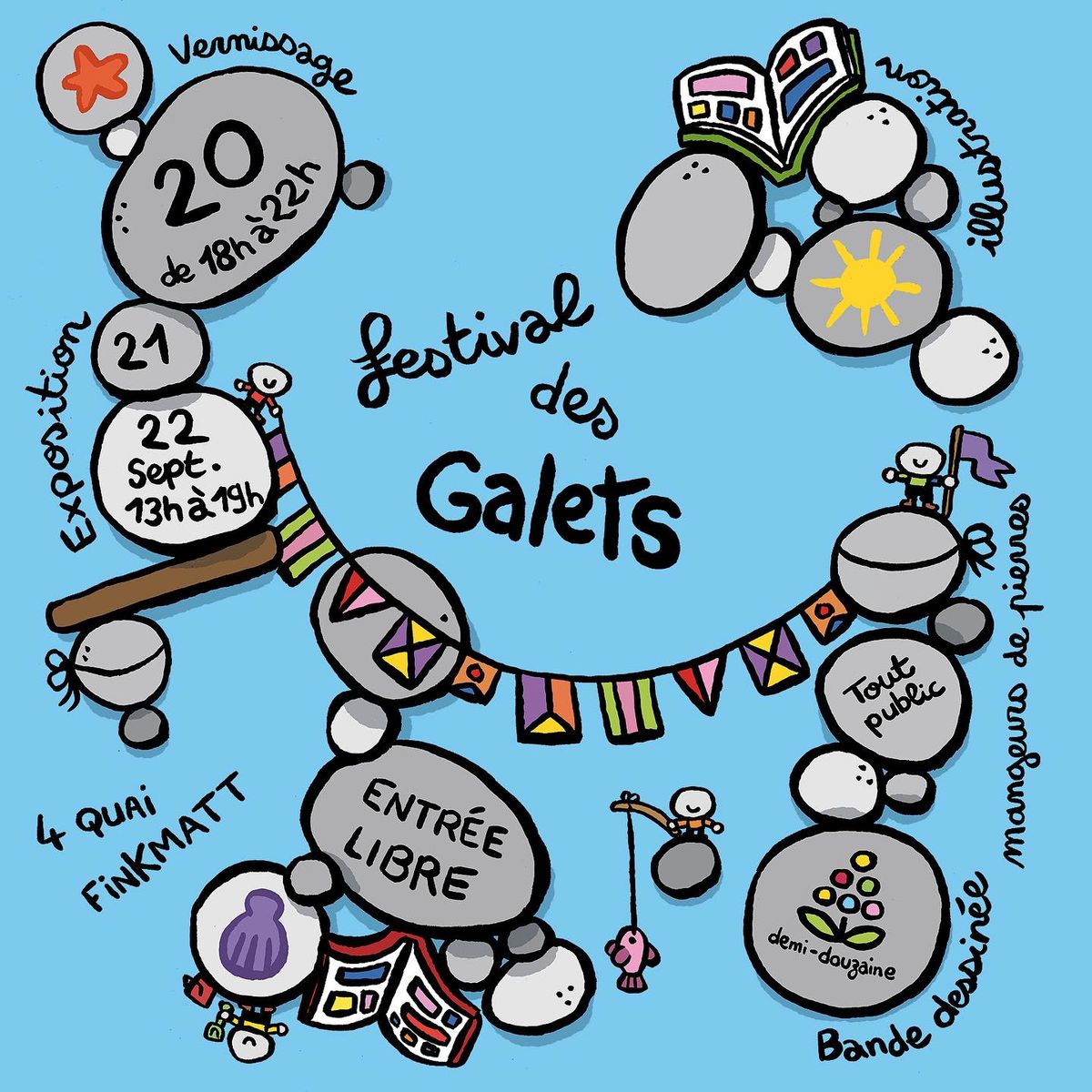 Exposition : Festival des Galets