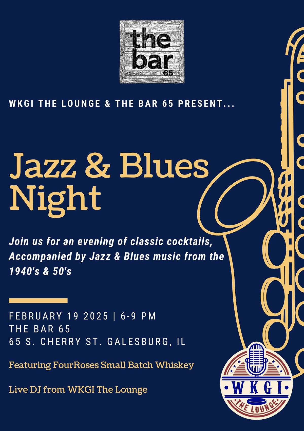 Jazz & Blues Night with WKGI The Lounge and The Bar 65