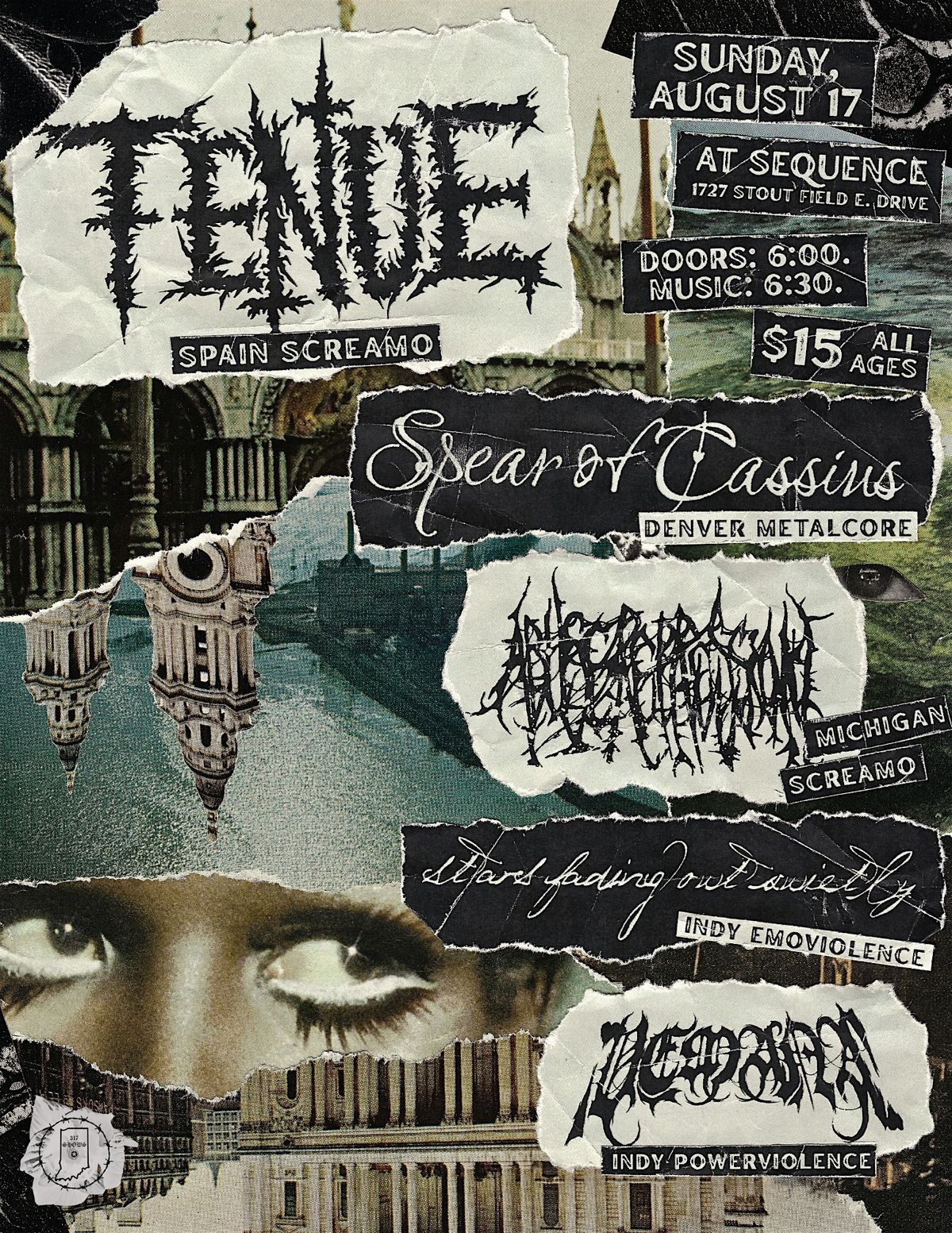 TENUE \/ SPEAR OF CASSIUS \/ ABUSE REPRESSION + MORE @ SEQUENCE