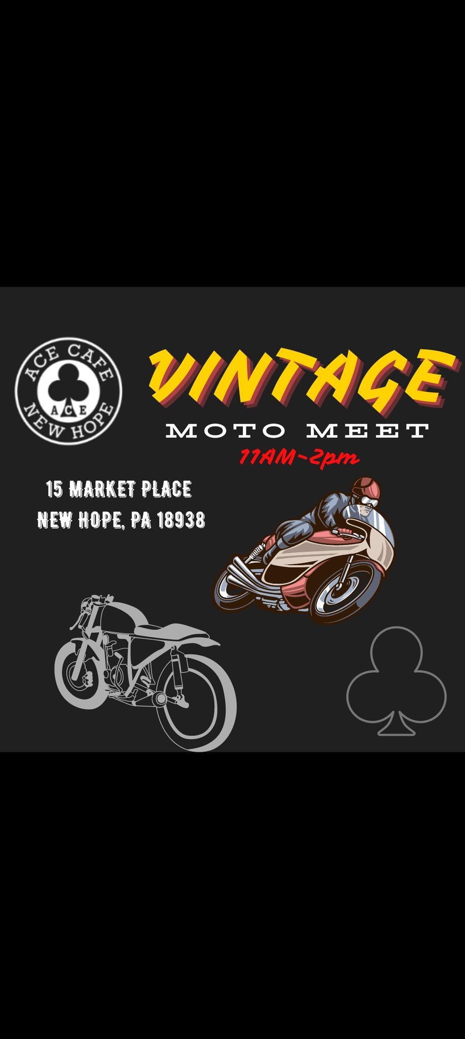 Vintage Moto Meet, Every 1st Saturday of the Month 