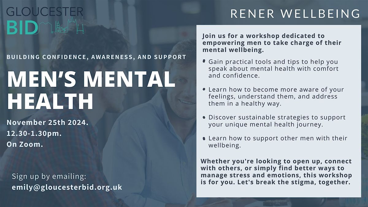 Men's Mental Health Workshop